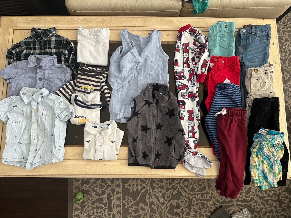 Carter's Bundle Boys 12M Tops & Pants